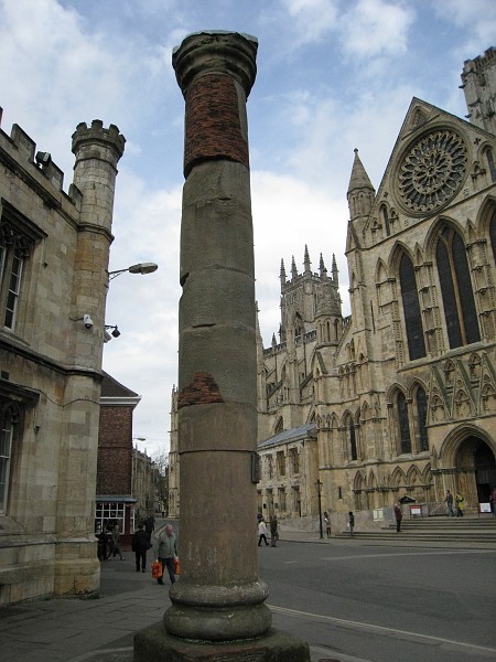 2011 UK England York 0785.jpg - A visit to Newcastle England for a company audit allowed time to visit the city of York. Train rides, train museum, walled city, large churches.